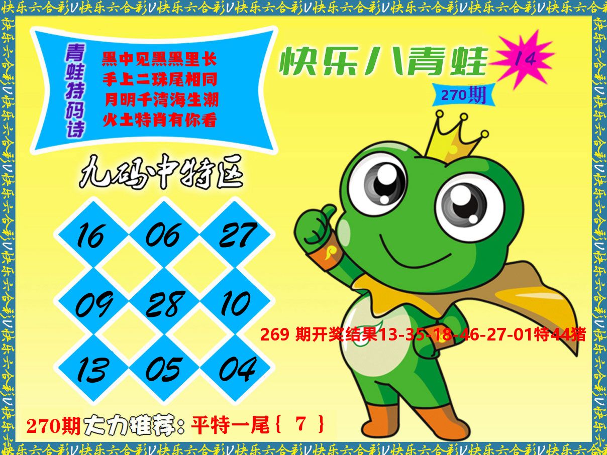 青蛙系列14 第270期