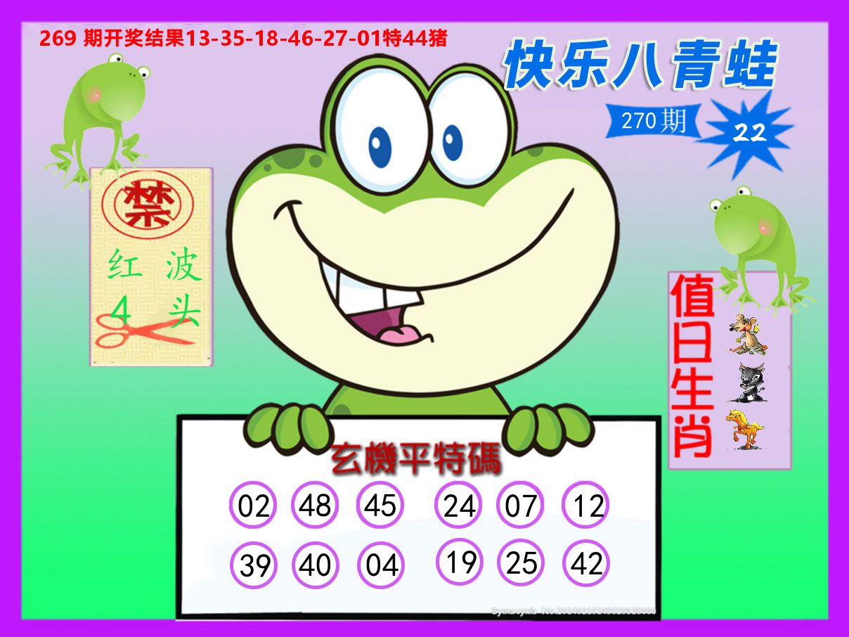 青蛙系列22 第270期