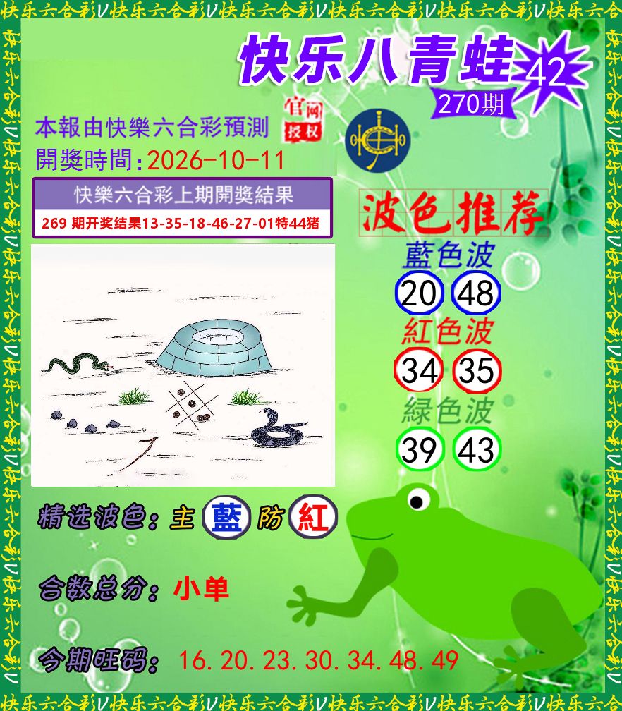 青蛙系列42 第270期