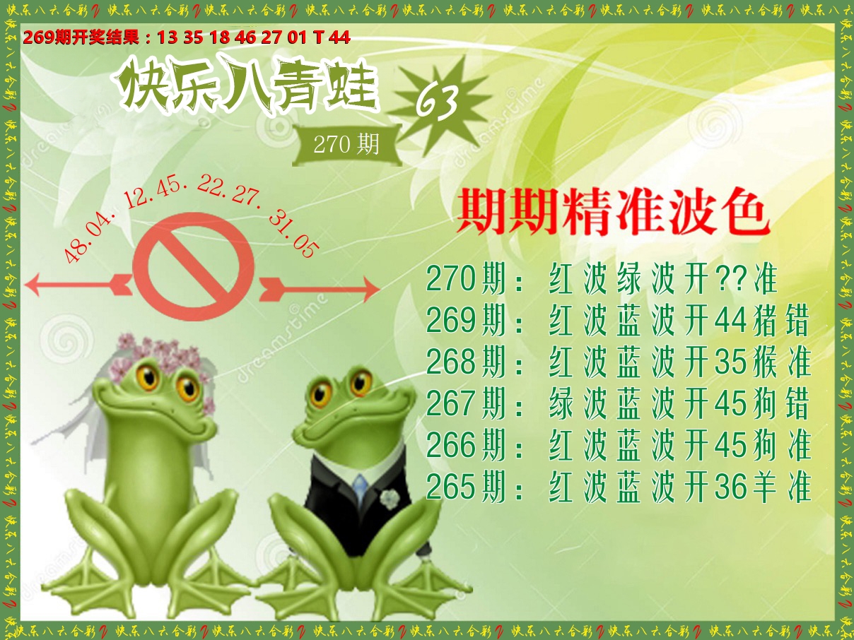 青蛙系列63 第270期