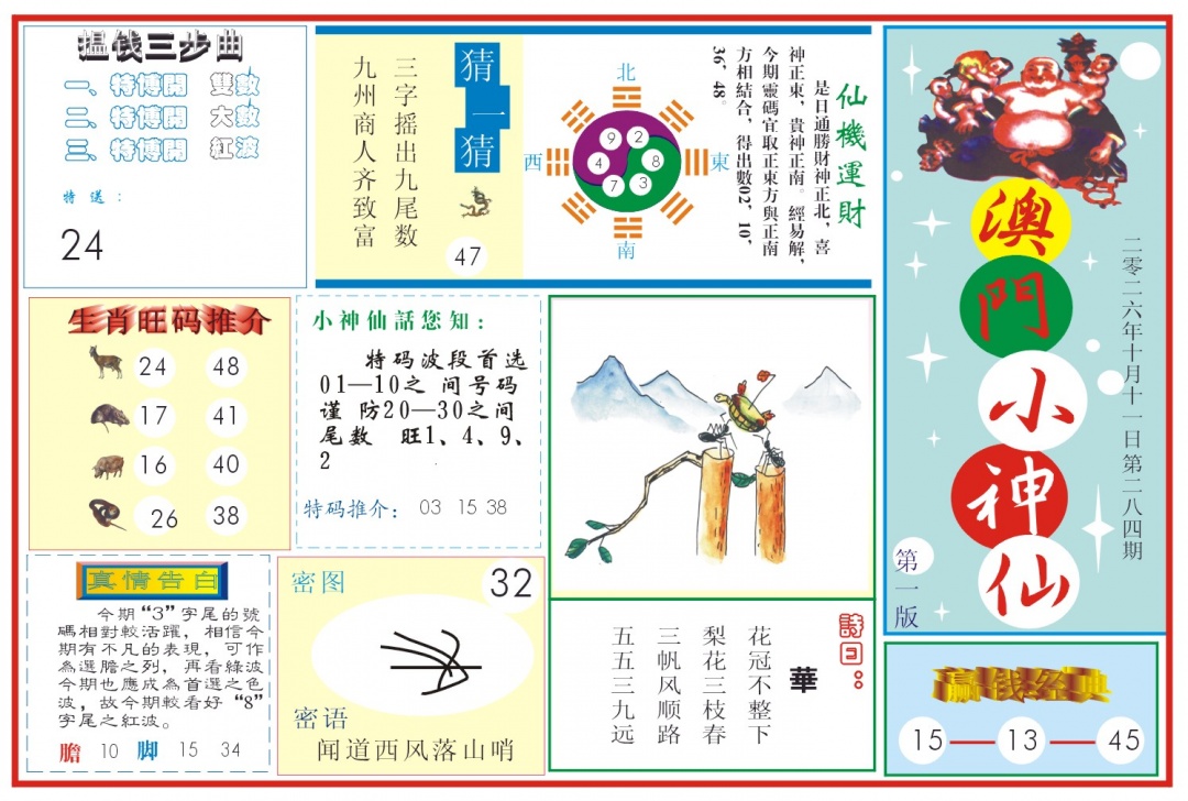 小神仙-1 第283期