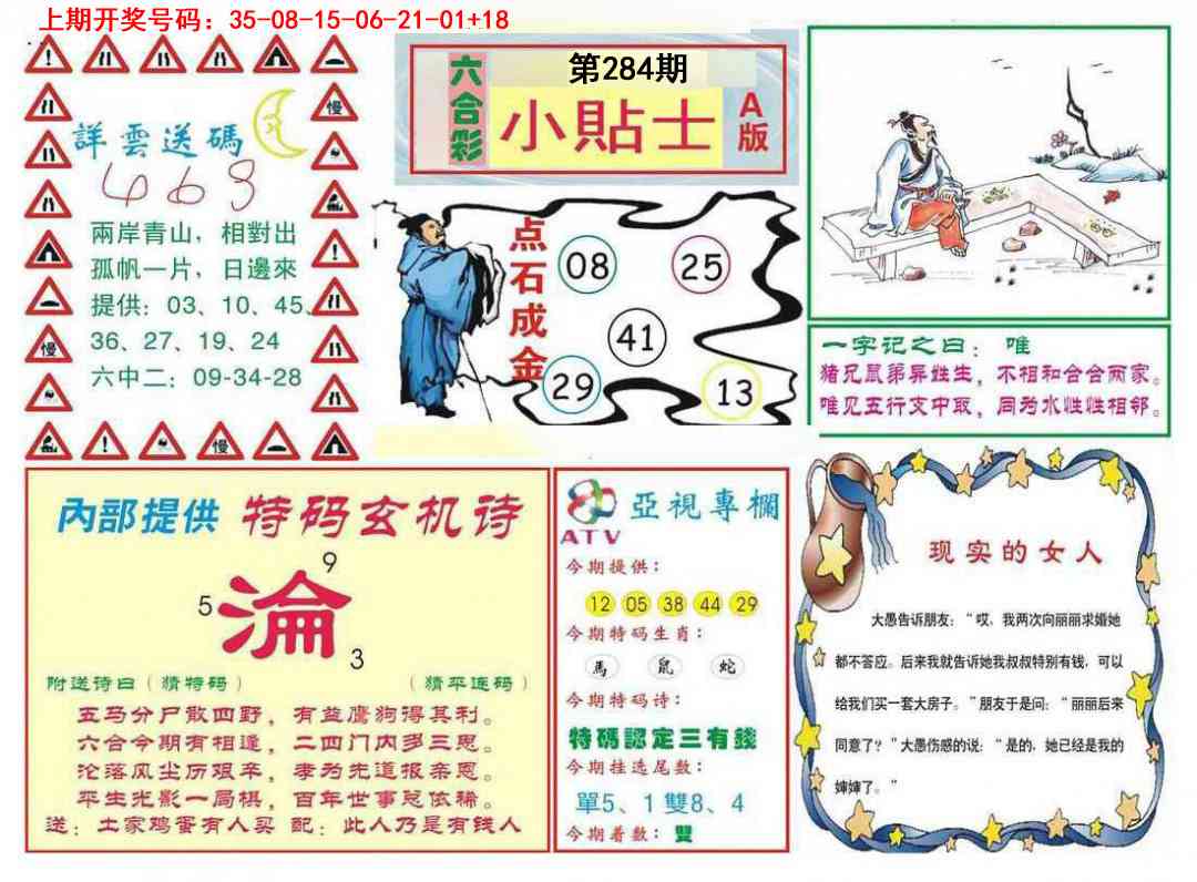 小贴士A 第284期