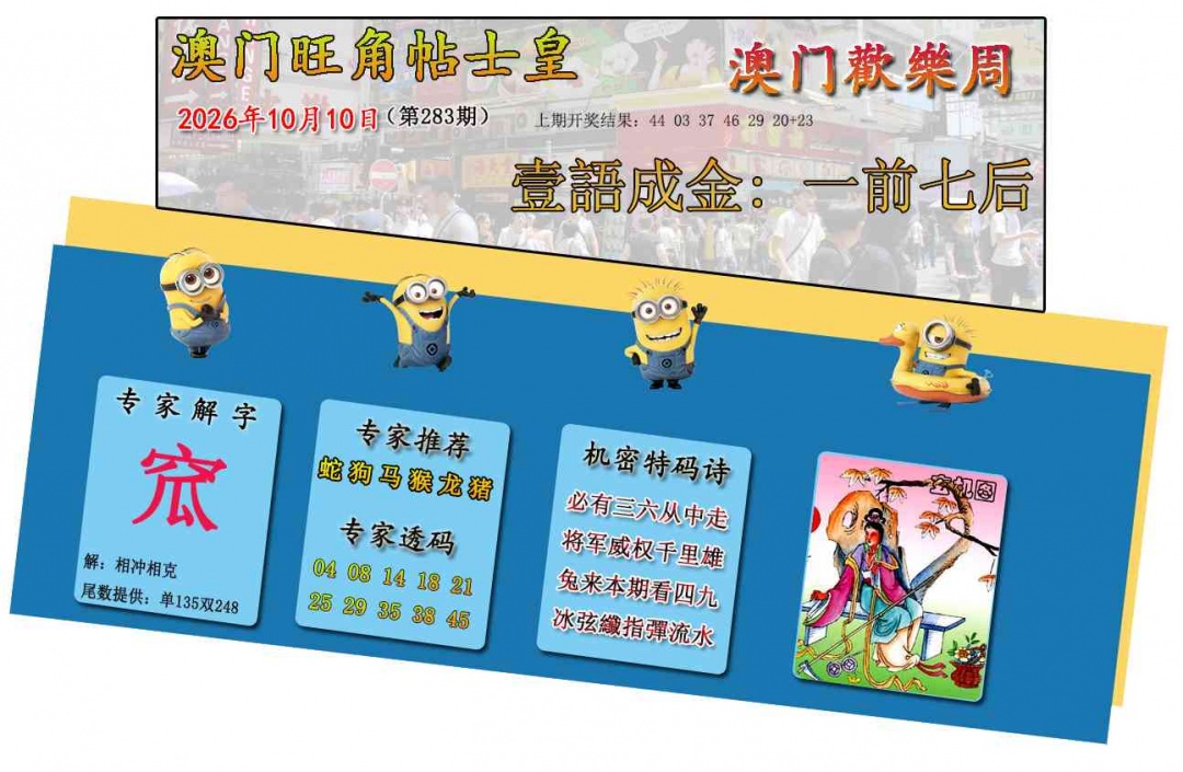 旺角贴士皇 第283期