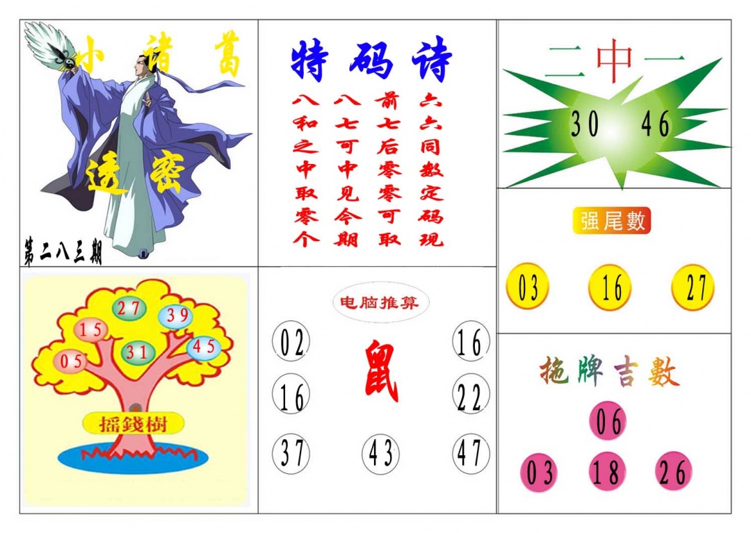 小诸葛 第283期