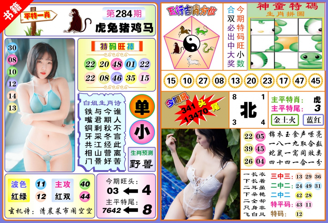 澳门五行白姐 第284期