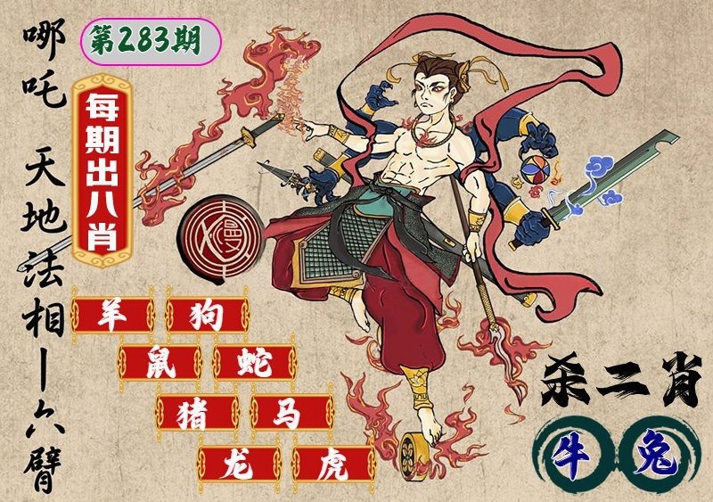 哪吒出八肖 第283期