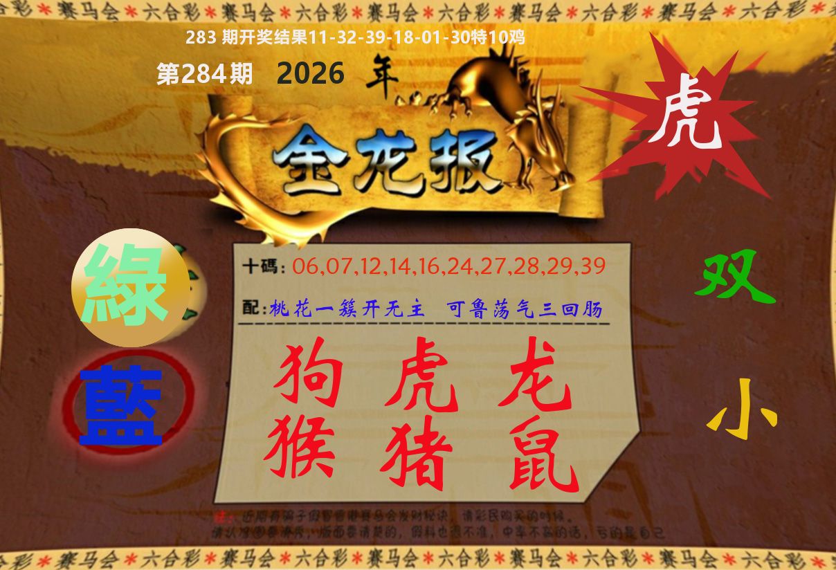 金龙报 第284期