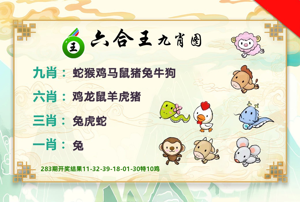 六合王九肖图 第284期