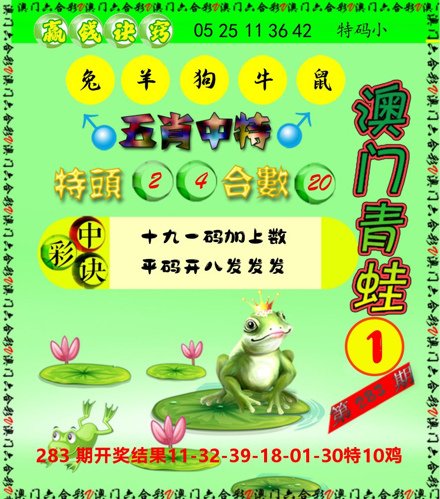 青蛙系列1 第284期