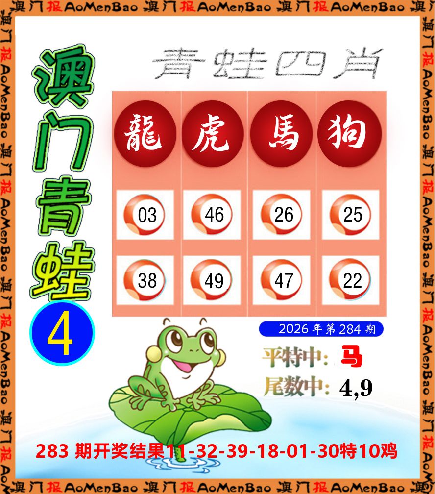 青蛙系列4 第284期