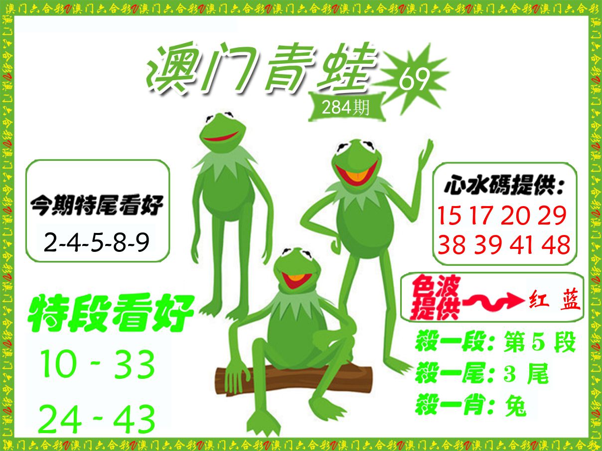 青蛙系列69 第284期
