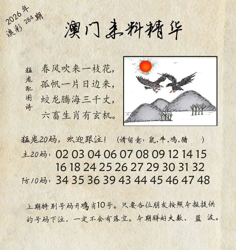 精华来料 第284期