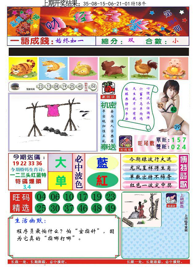 澳门财经宝鉴 第283期