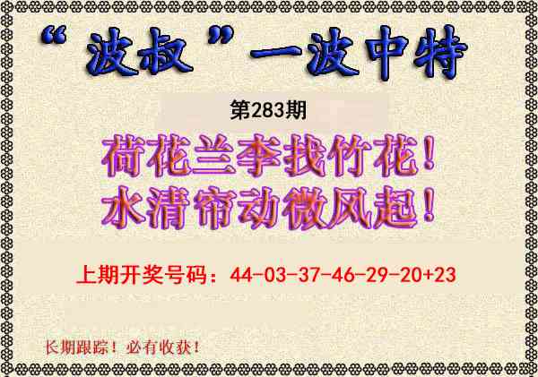波叔一波中特 第283期