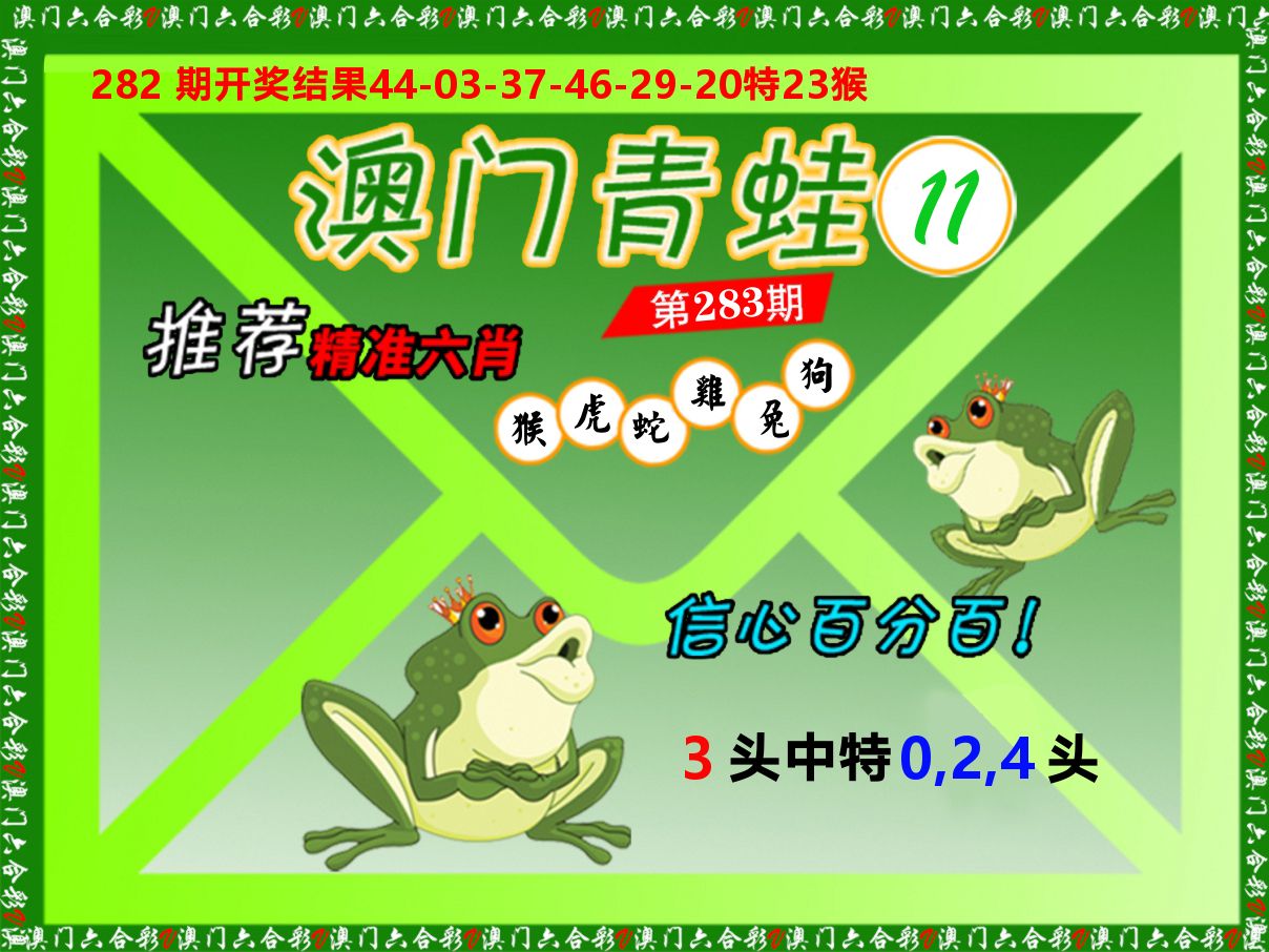 青蛙系列11 第283期