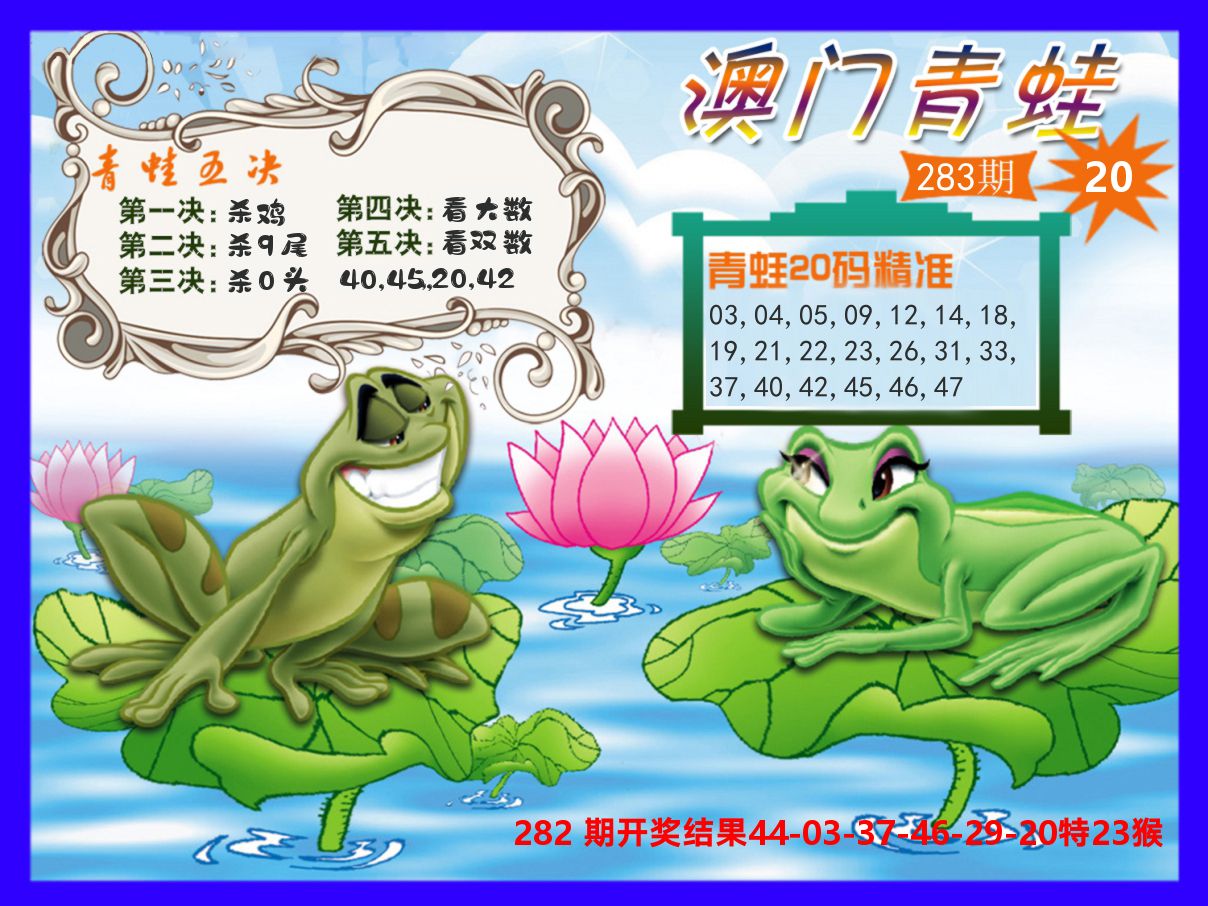 青蛙系列20 第283期