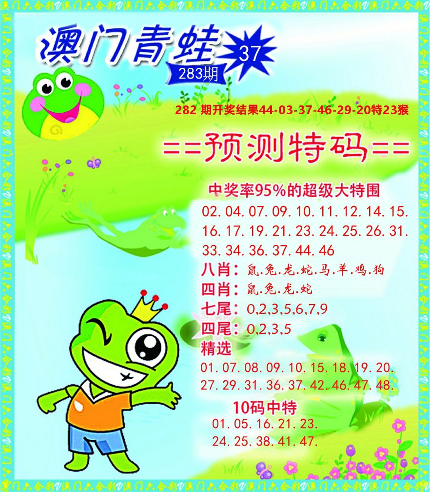 青蛙系列37 第283期