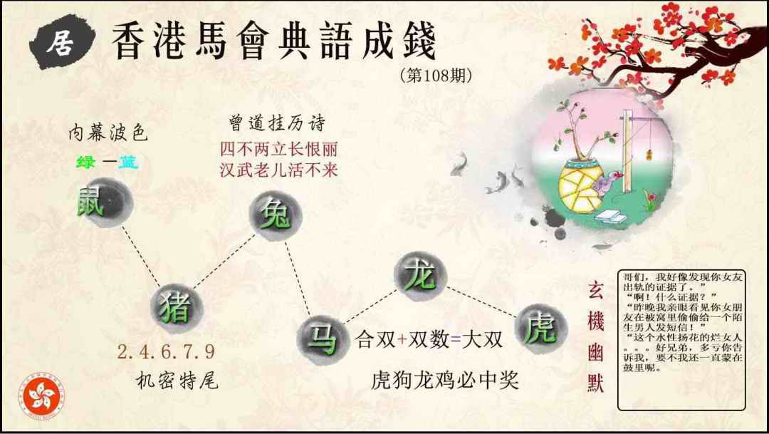典语成钱 第108期