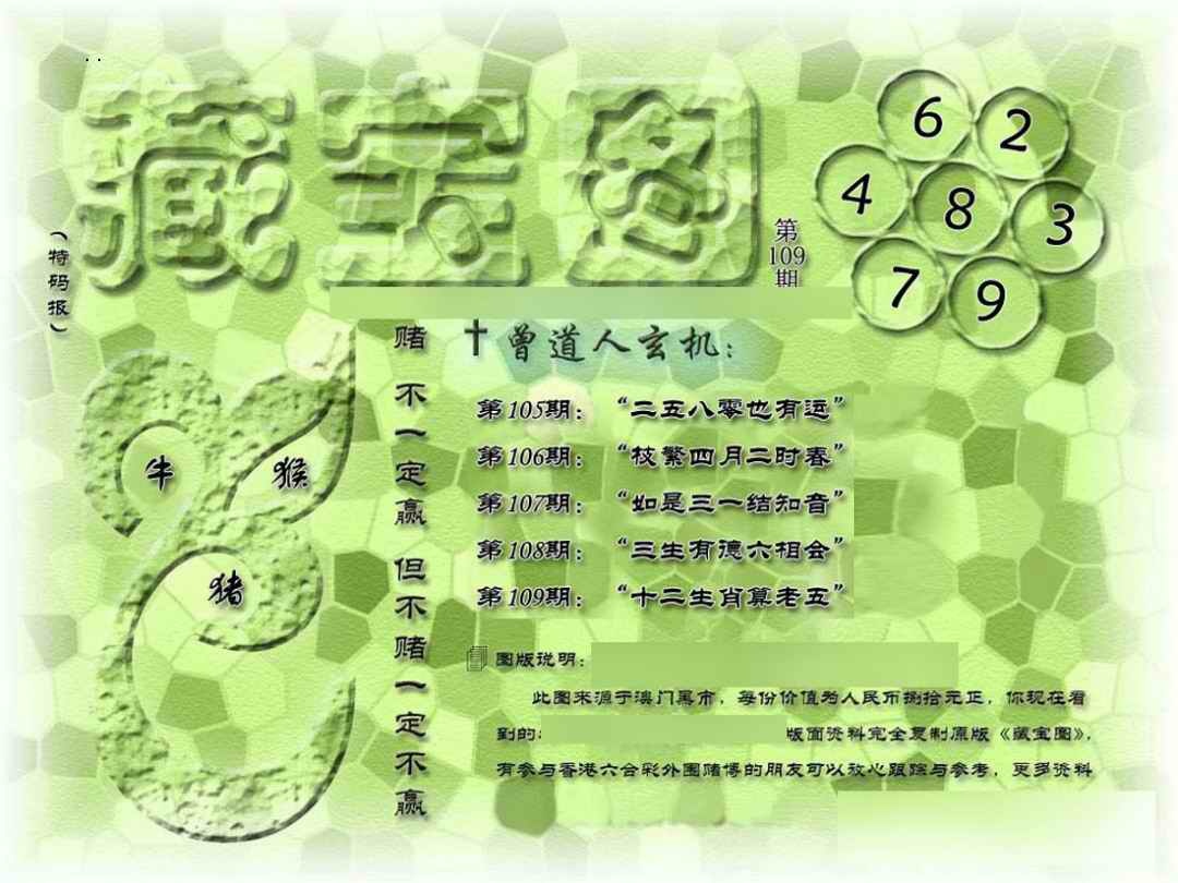 假新藏宝图 第108期