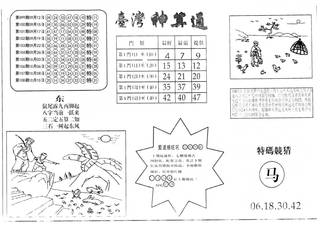 老潮汕澳门三合 第109期