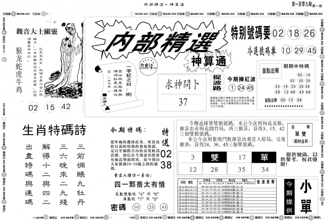 另版内部精选A 第109期